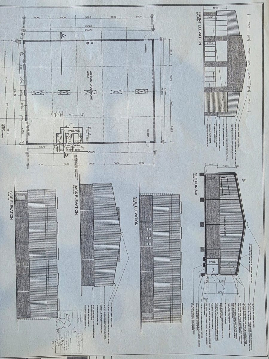 To Let commercial Property for Rent in Spitskop SH Free State